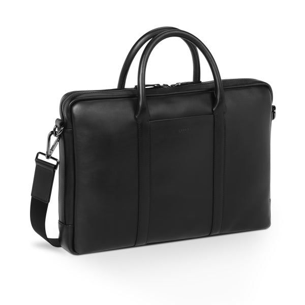 Audi Briefcase Leather, black