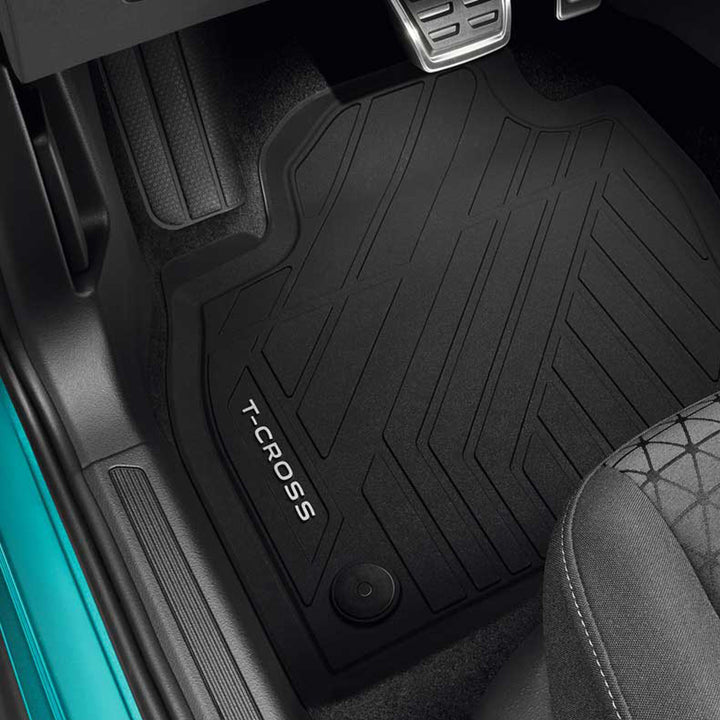 Volkswagen - T-Cross, All-weather floor mats (Front)