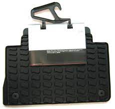 Audi Q7 Rear rubber mats 2007 - 2015