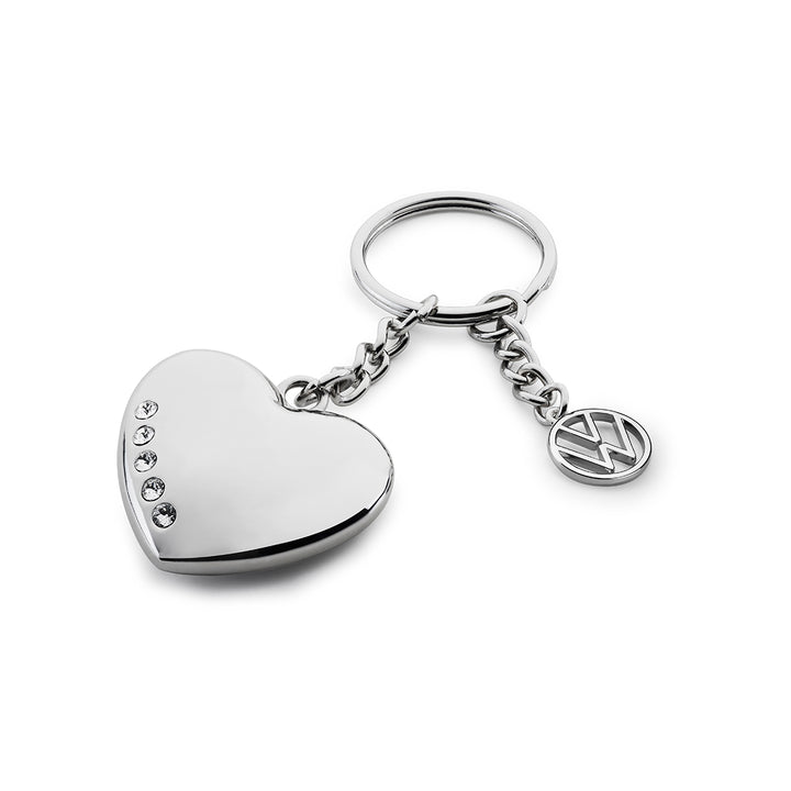 Volkswagen - Keyring, 3D Heart/Volkswagen logo