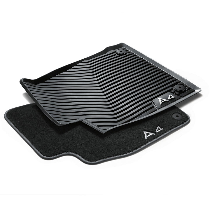 Audi A4 2016> front rubber mats