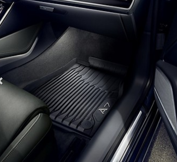 Audi A7 2019> Front rubber mats