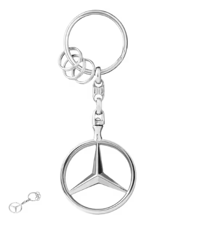 Mercedes Benz - Key rings, Brussels Silver