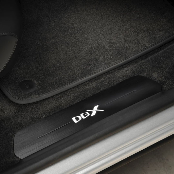 Aston Martin - DBX illuminated tread sill plates DARK finish