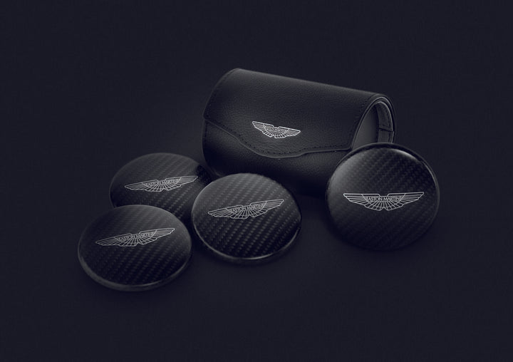 Aston Martin - Carbon Fibre Wheel Centre Caps