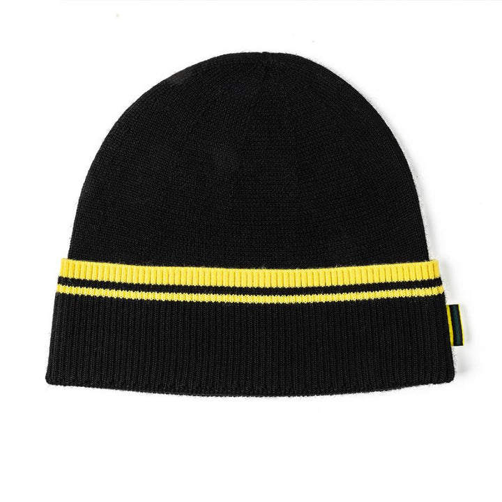 Lotus Unisex Beanie Black