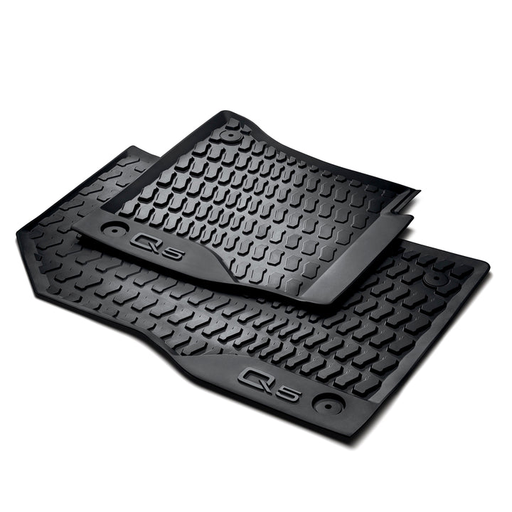 Audi Q5 2018> Front rubber mats