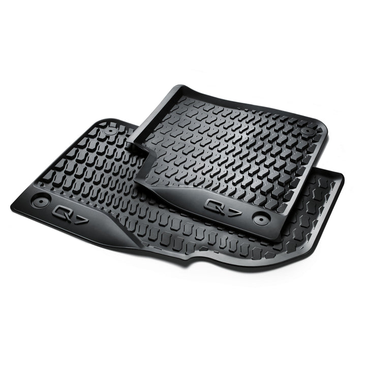 Audi Q7 2016> Front rubber mats