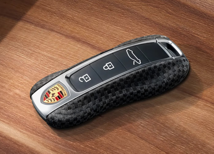 Porsche - Textile Square Vehicle Key Cover