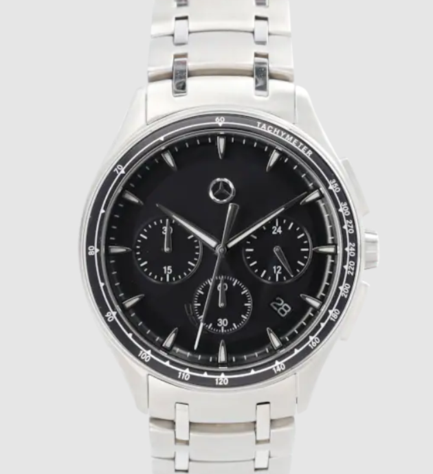 Mercedes-Benz Men's chronograph watch, business, Solar