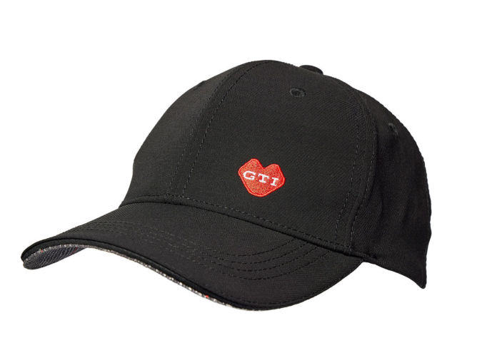 VOLKSWAGEN - BASEBALL CAP 56-60, black, red GTI application, GTI collection