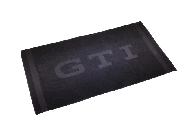 Volswagen - Bath towel 180 x 100cm, Black, GTI collection