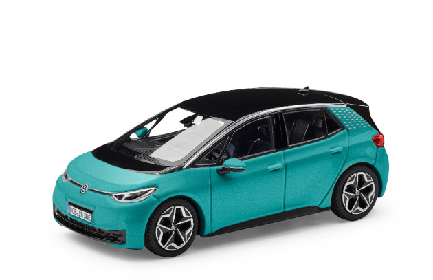 Volkswagen - Model car 1:43, ID.3, Makena/Turquoise Metallic
