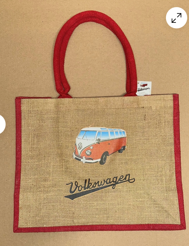 Volkswagen - camper van jute bag