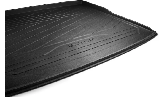 Volkswagen Golf Estate Boot inlay Black, luggage compartment floor, top position