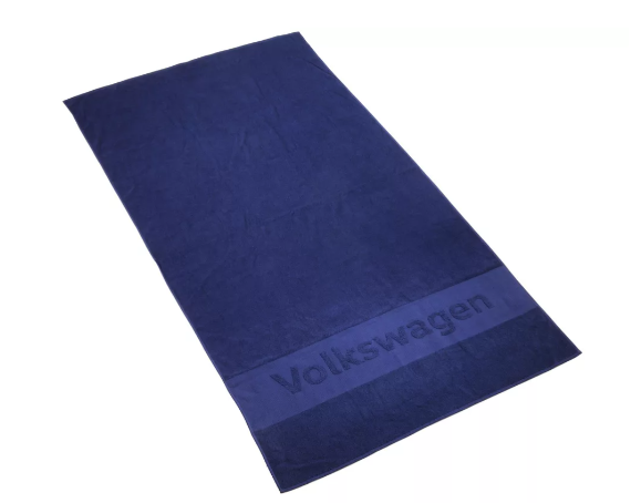 Volkswagen - Bath towel 180x100cm, Dark Blue, Volkswagen Collection