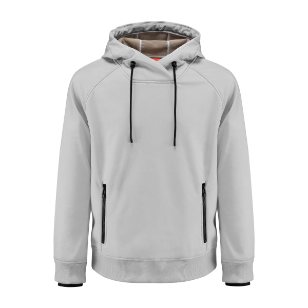 Audi softshell hoodie, unisex, light grey