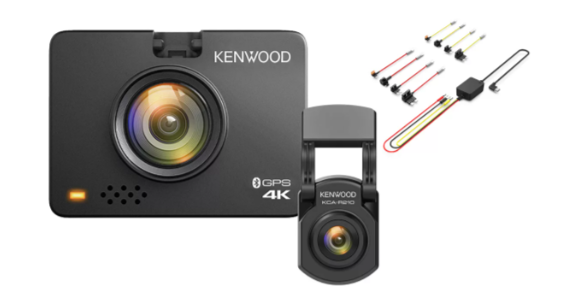 CUPRA - Kenwood DRV-A610W Dash Camera and KCA-R210 Rear Camera Bundle Pack