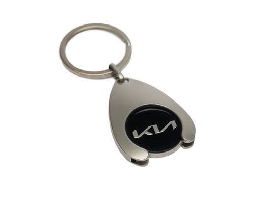 Kia key ring with trolley token