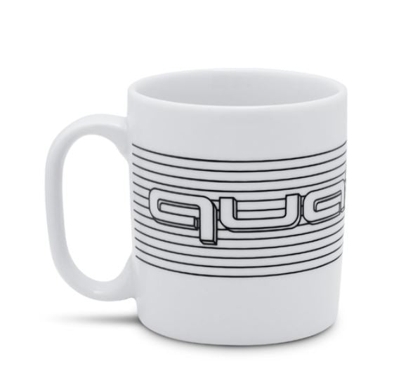 Audi Quattro Mug White