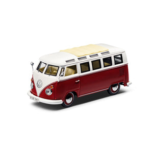 Volkswagen CV - Volkswagen T1 Samba Bus, model car, 1:43, red, cream, Camper Van collection