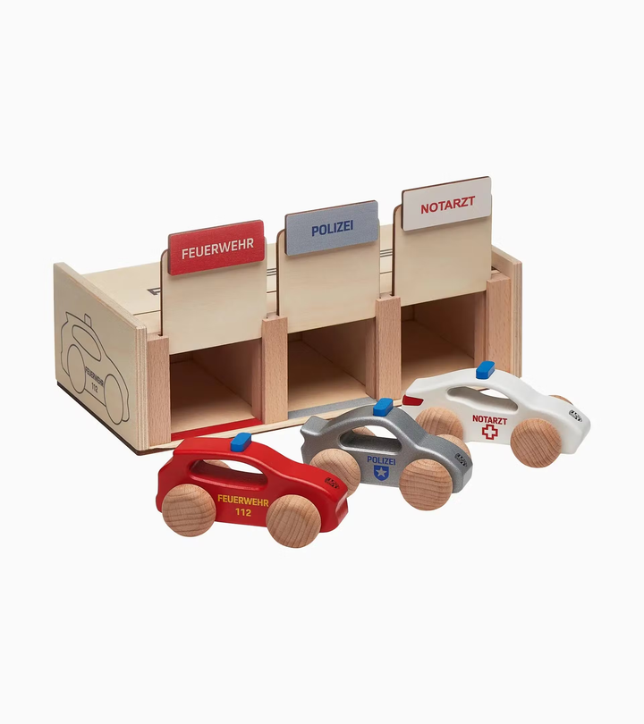 Porsche - Wooden Emergency Vehicle Set