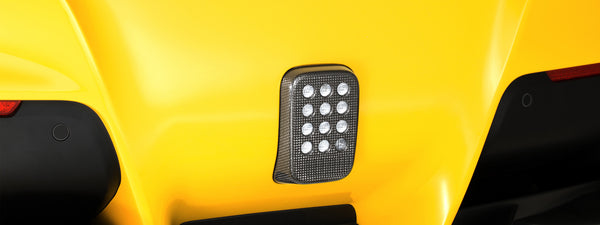 Ferrari F12 Carbon Fiber Rear Fog Light Bezel