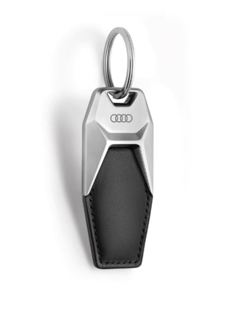 Audi Four Rings Leather Keyring