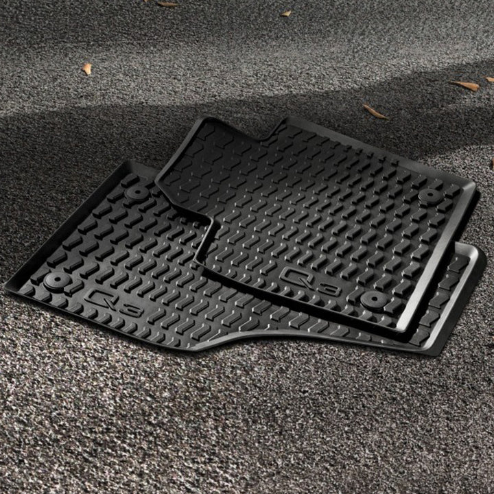 Audi Q3 front rubber mats 2019 model onwards