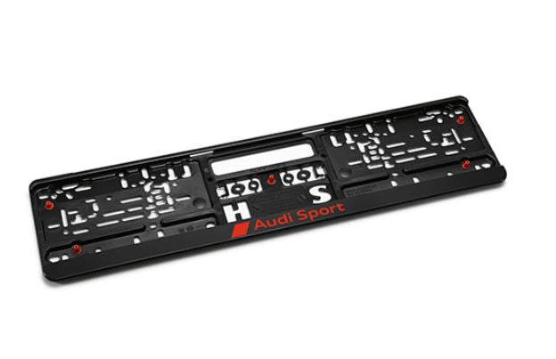 Audi Sport Number Plate Holder