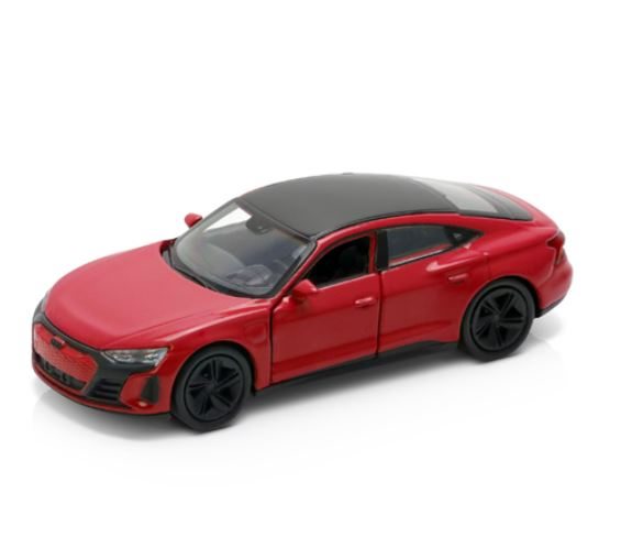 Red audi shop toy car