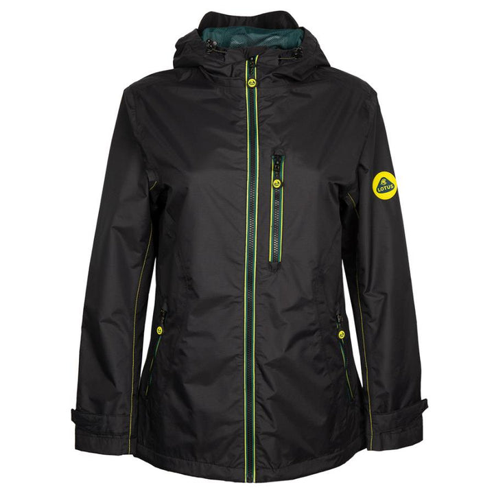 Womens Rain Jacket - Black (size 12)