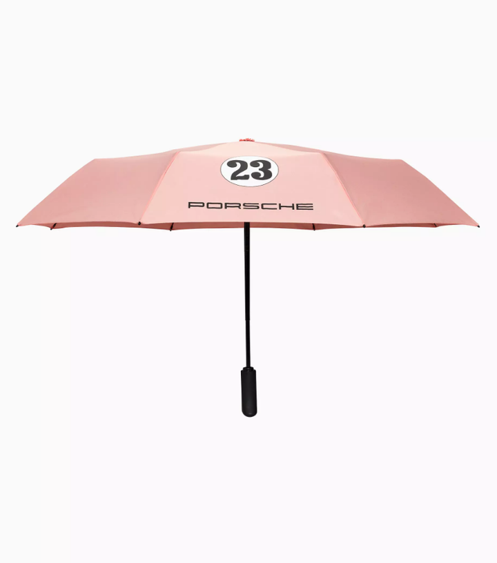 Porsche - Car Pocket Umbrella - Pink Pig